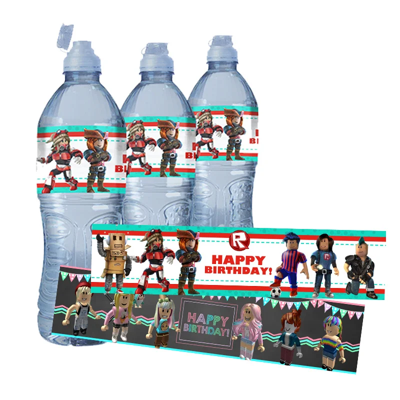 Gaming Accessories Roblox - 24 Uds. De etiquetas de botellas