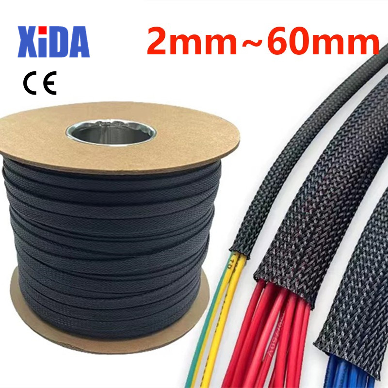 Funda trenzada aislada negra d - Cable Sleeve Braided reseña y precio