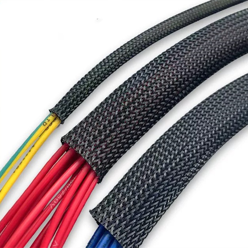 Funda trenzada aislada negra d - Cable Sleeve Braided reseña y precio
