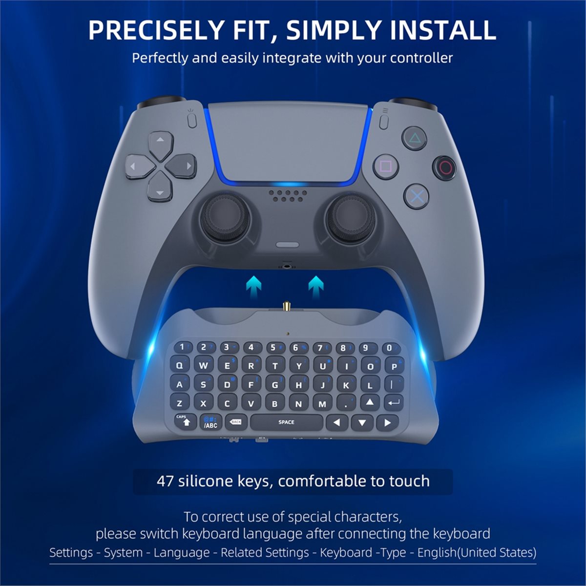 Teclado Inalámbrico para Juego - Gaming Accessories White reseña y precio