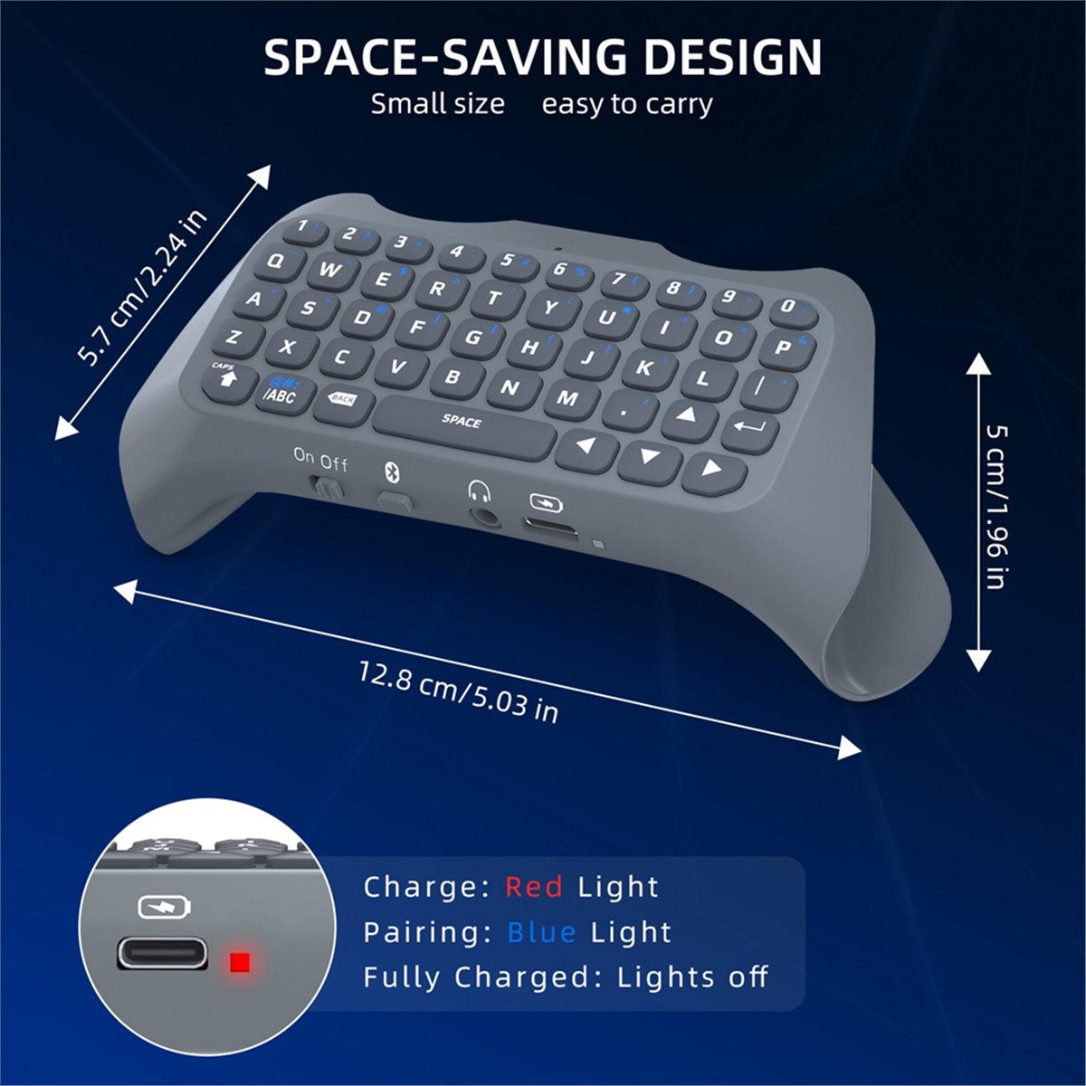 Teclado Inalámbrico para Juego - Gaming Accessories White reseña y precio
