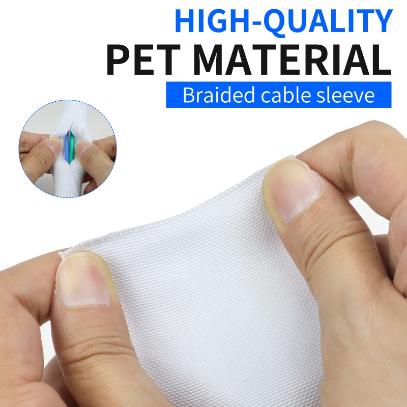 2/5/10M Funda trenzada de PET  - Cable Sleeve Braided reseña y precio