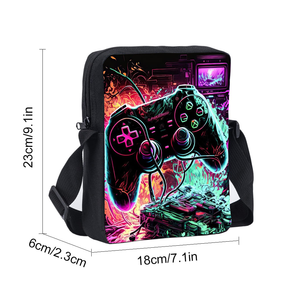 Bolso bandolera de un solo lad - Gaming Accessories For Kids reseña y precio