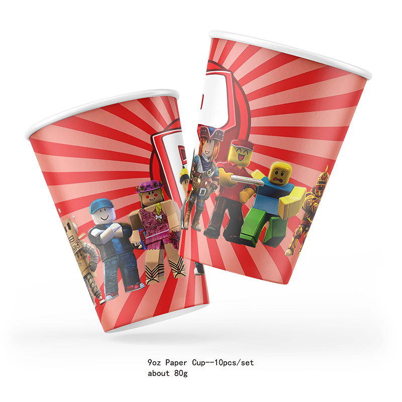Roblox-taza de papel para fies - Gaming Accessories Roblox reseña y precio