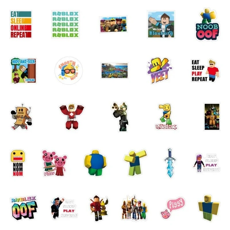 Paquete de pegatinas de dibujo - Gaming Accessories Roblox reseña y precio