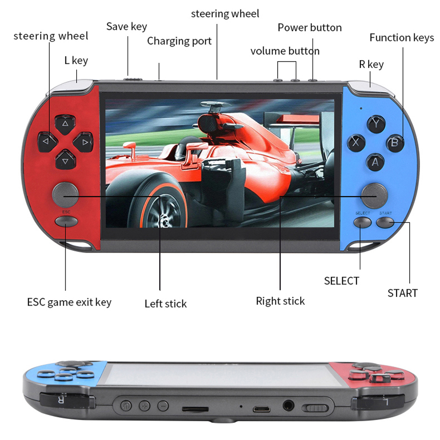 Consola de videojuegos portáti - Gaming Accessories For Kids reseña y precio