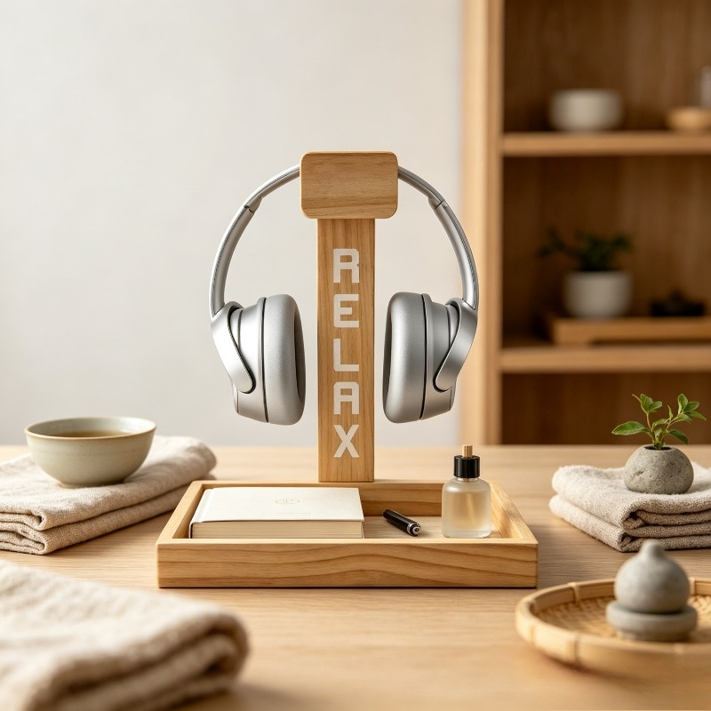 Soporte de Madera para Auricul - Gaming Accessories Organizer reseña y precio