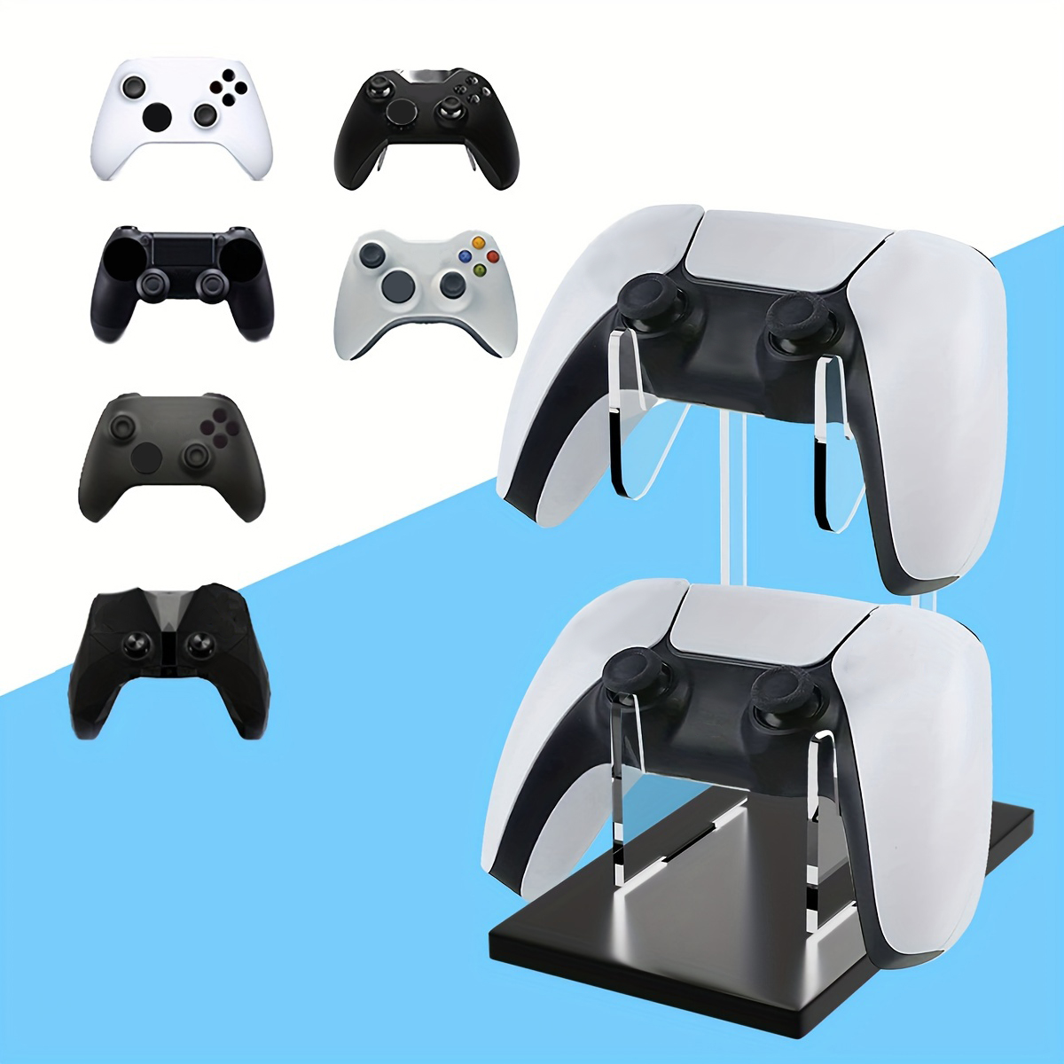 Soporte universal de doble cap - Gaming Accessories White reseña y precio